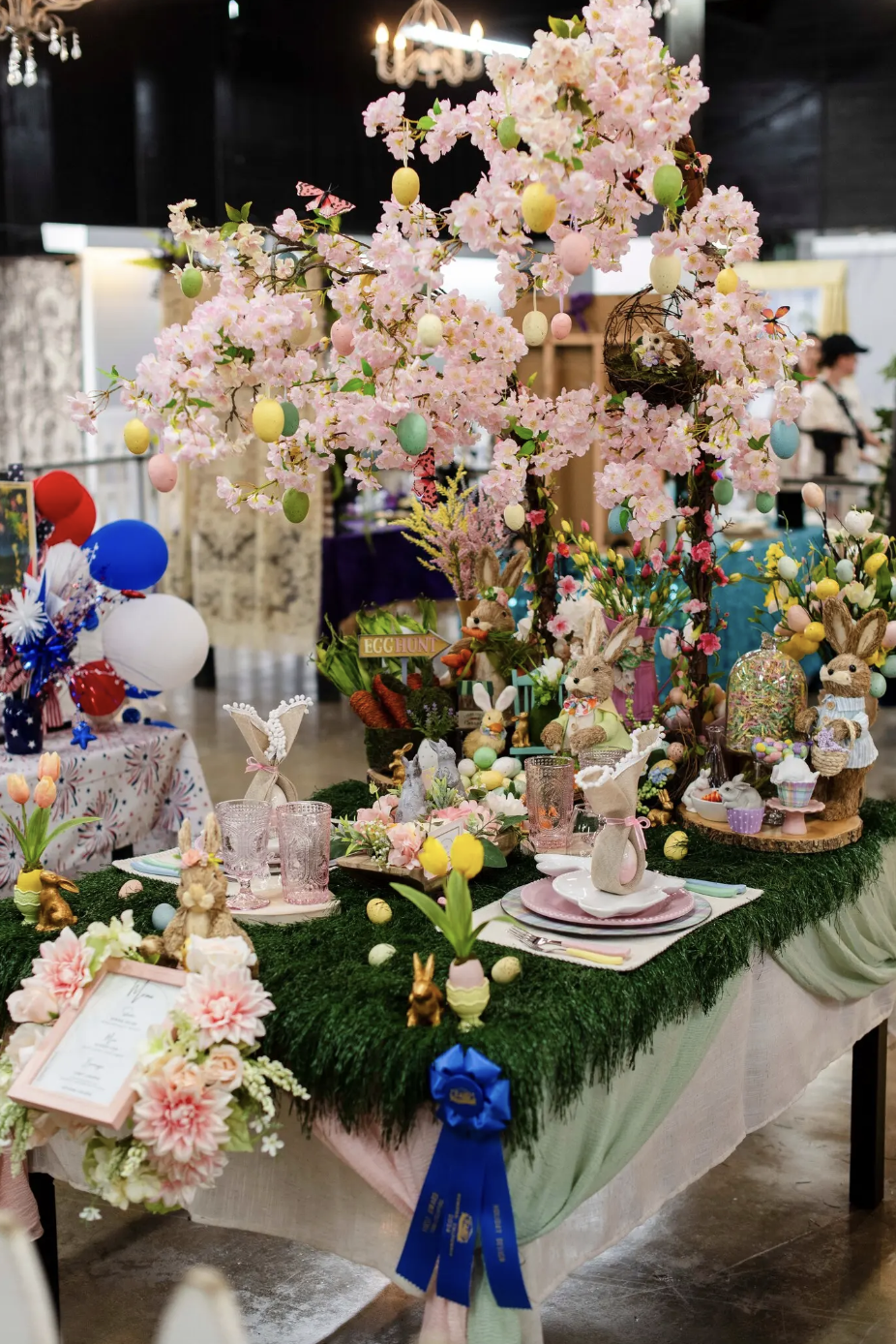 Photo of a tablescape.